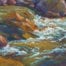 A pastel painting by Francesca Droll titled Rock 'n' Flow III